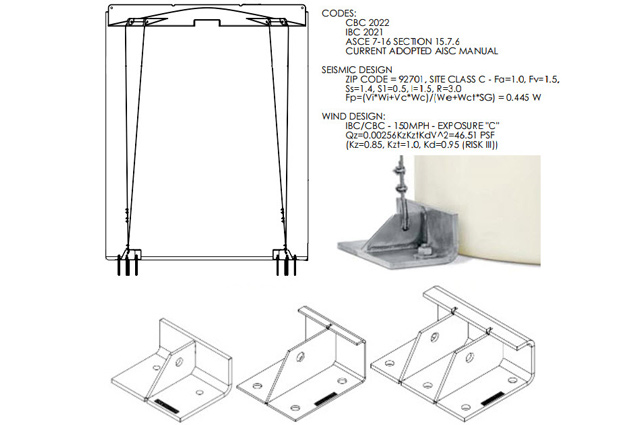 SEISMIC RESTRAINT SYSTEM